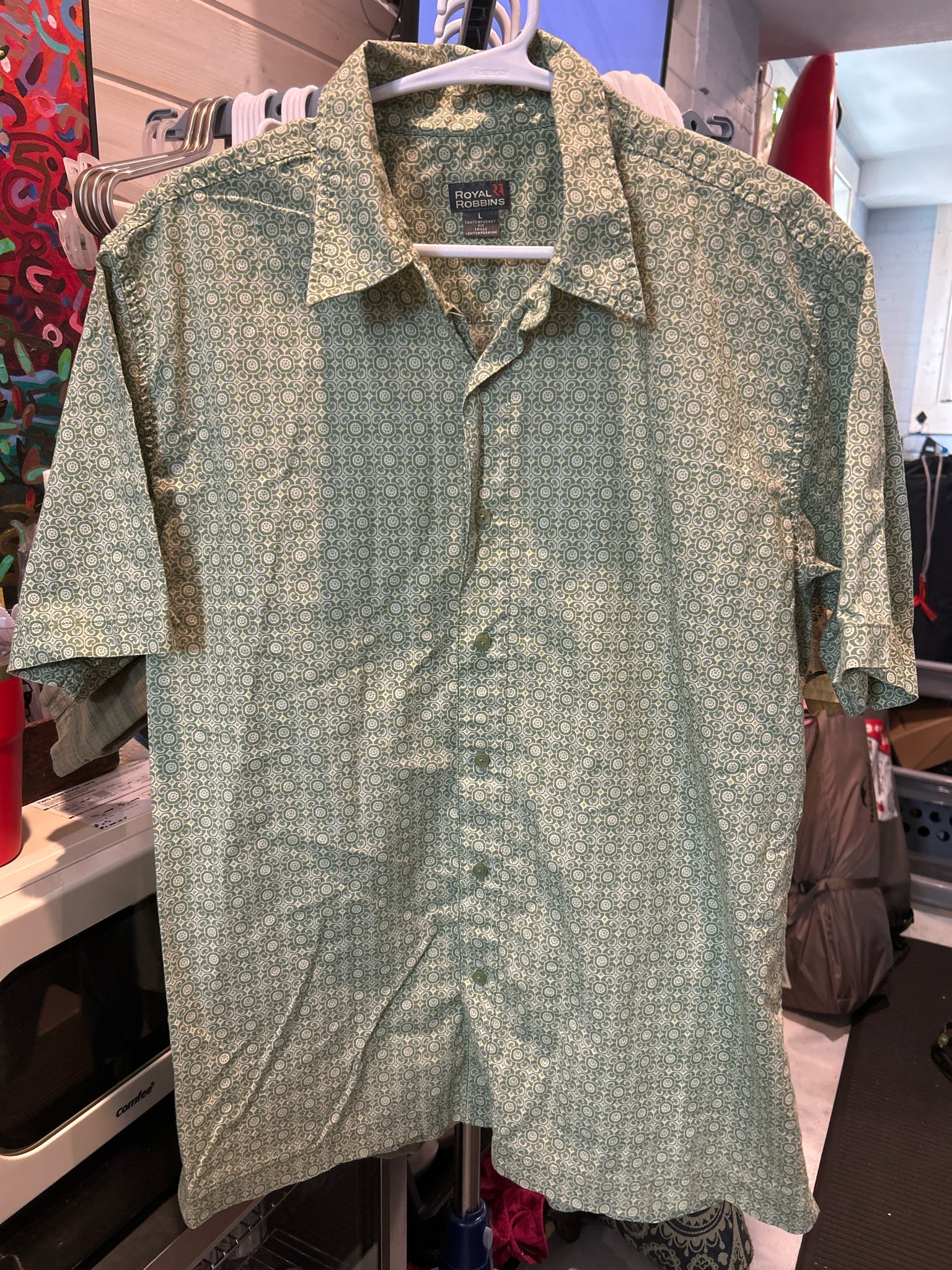 Size L Royal Robbins Short Sleeve Shirt