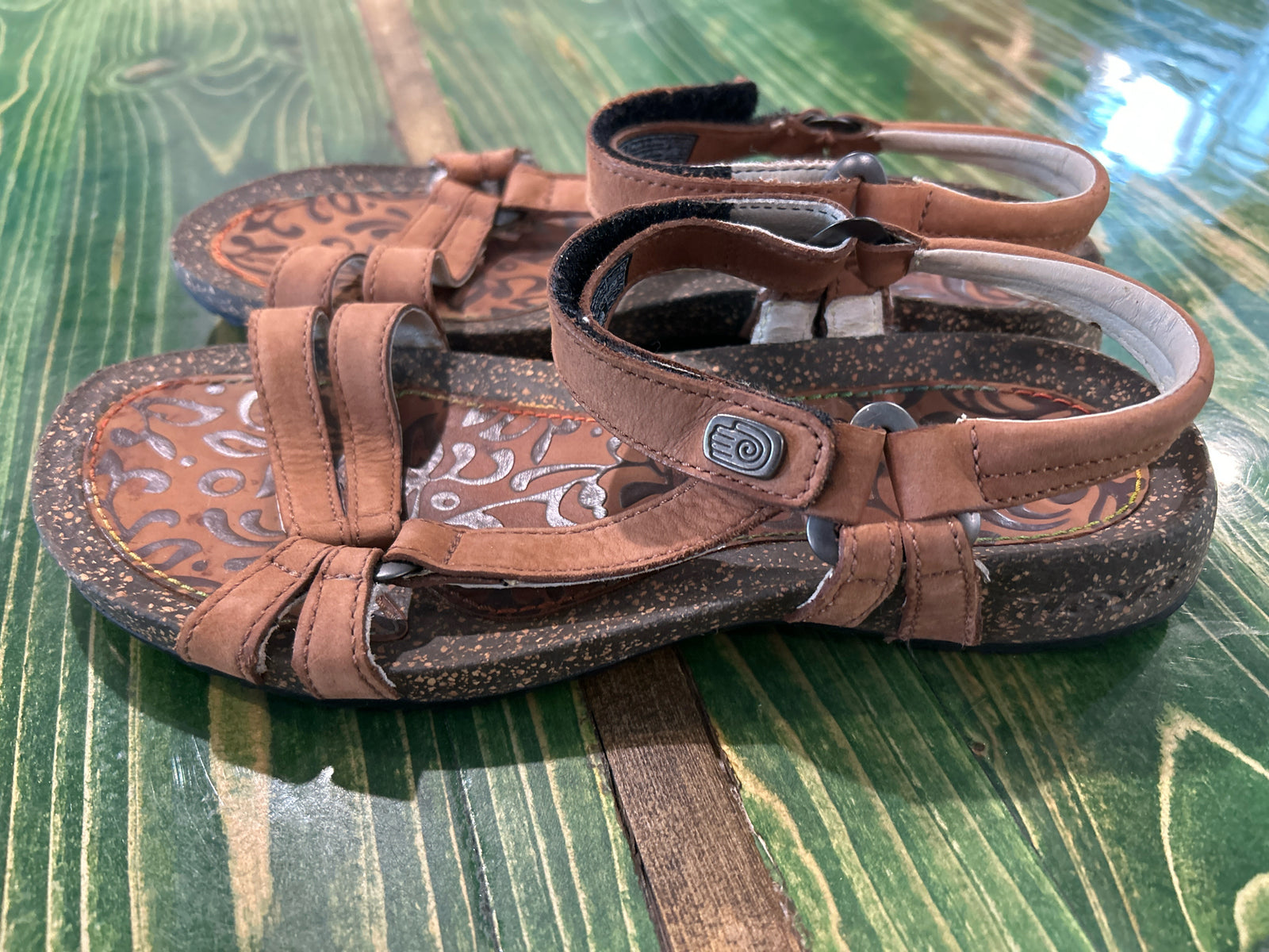 6 Teva Venture Cork Sandals