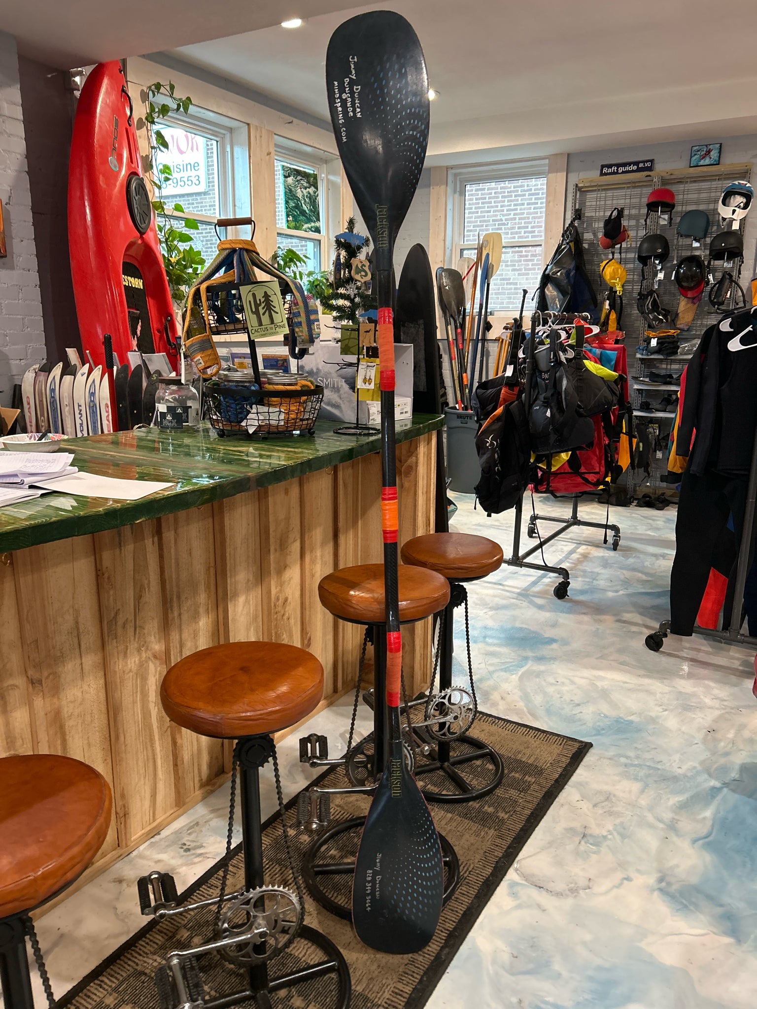 Lightning Paddles Jackson Special Edition  kayak