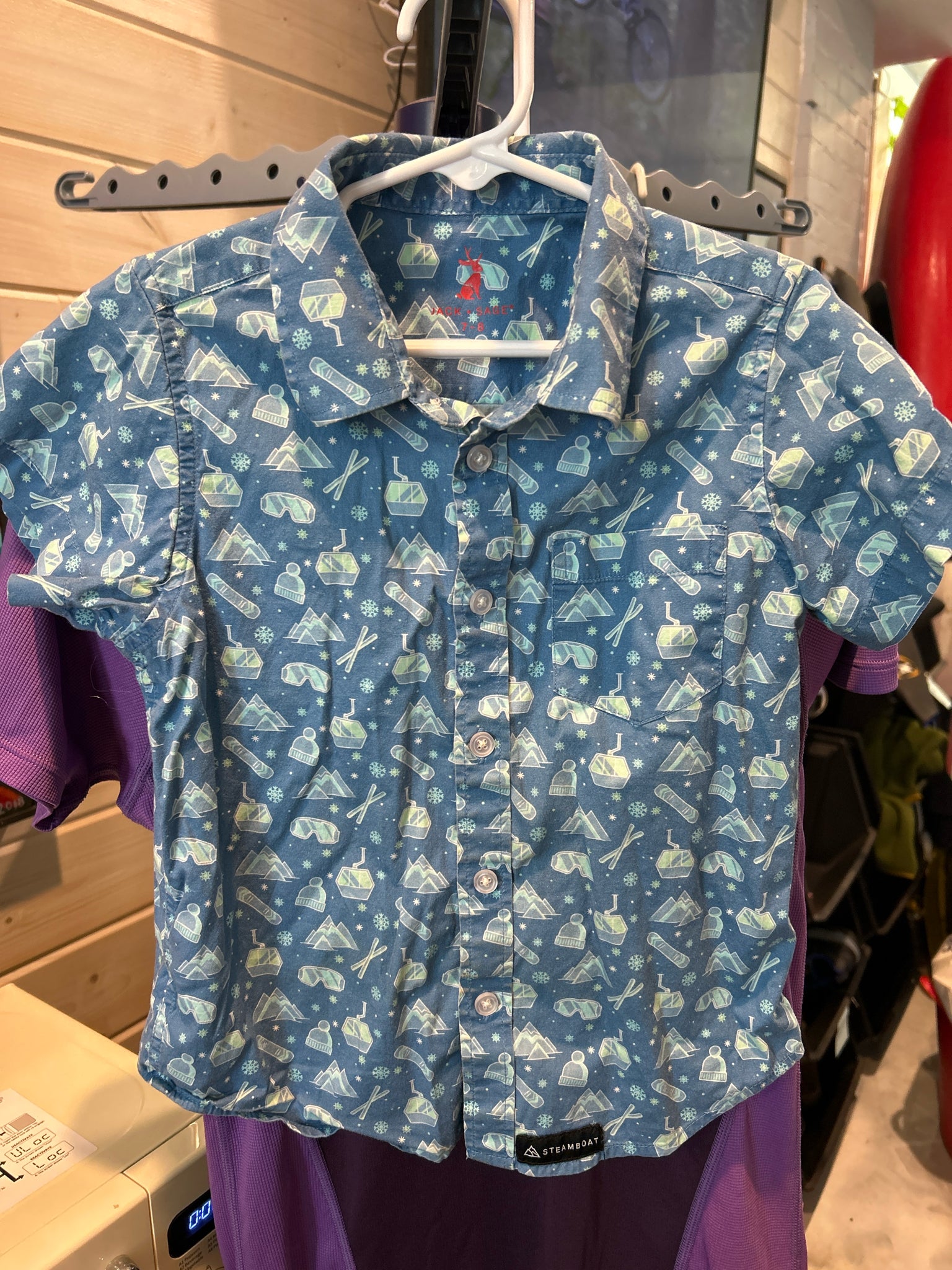 Jack and Sage Size 7/8 Blue Kids Clothes