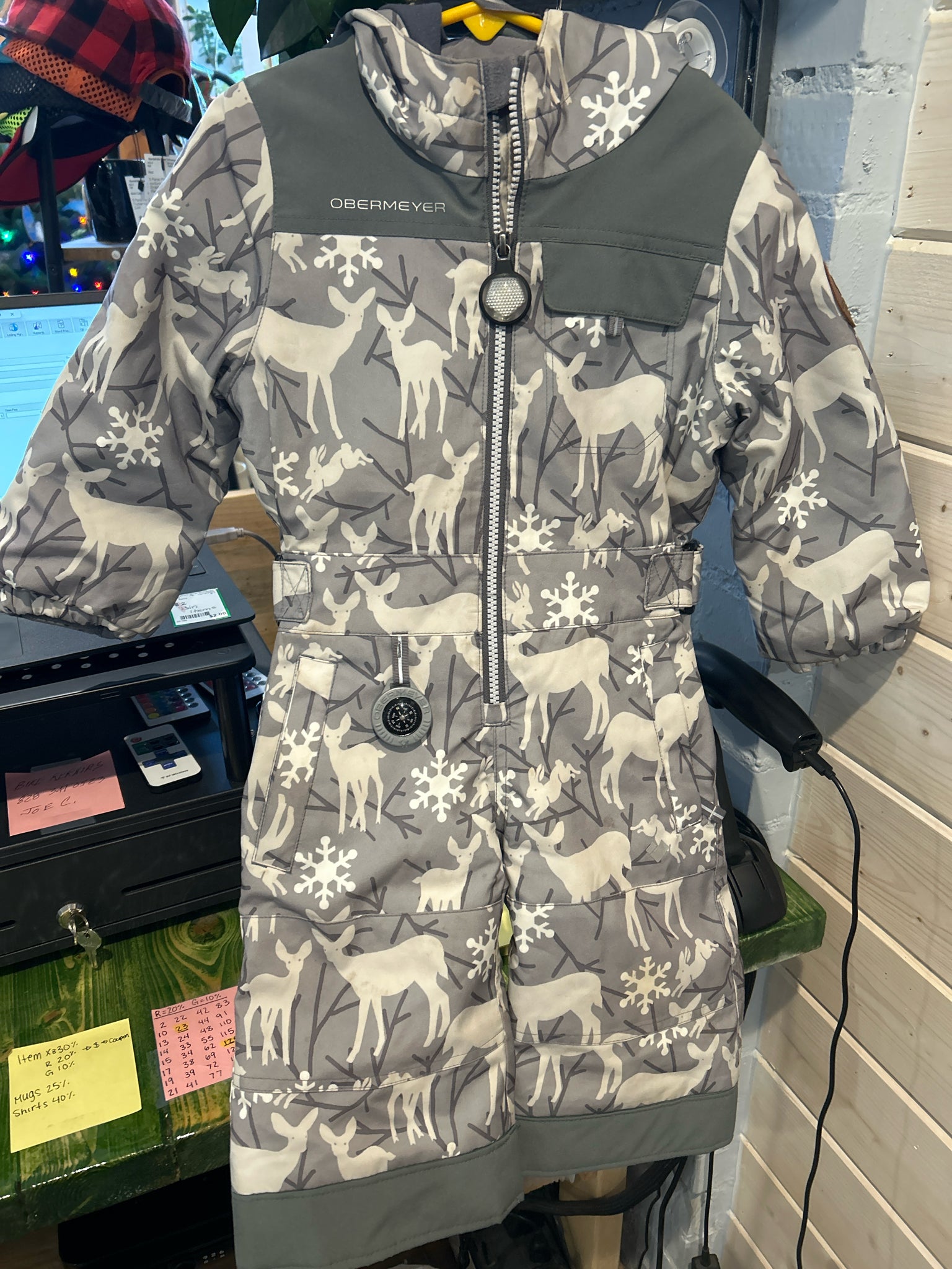 Obermeyer Size 2 Grey Kids Clothes