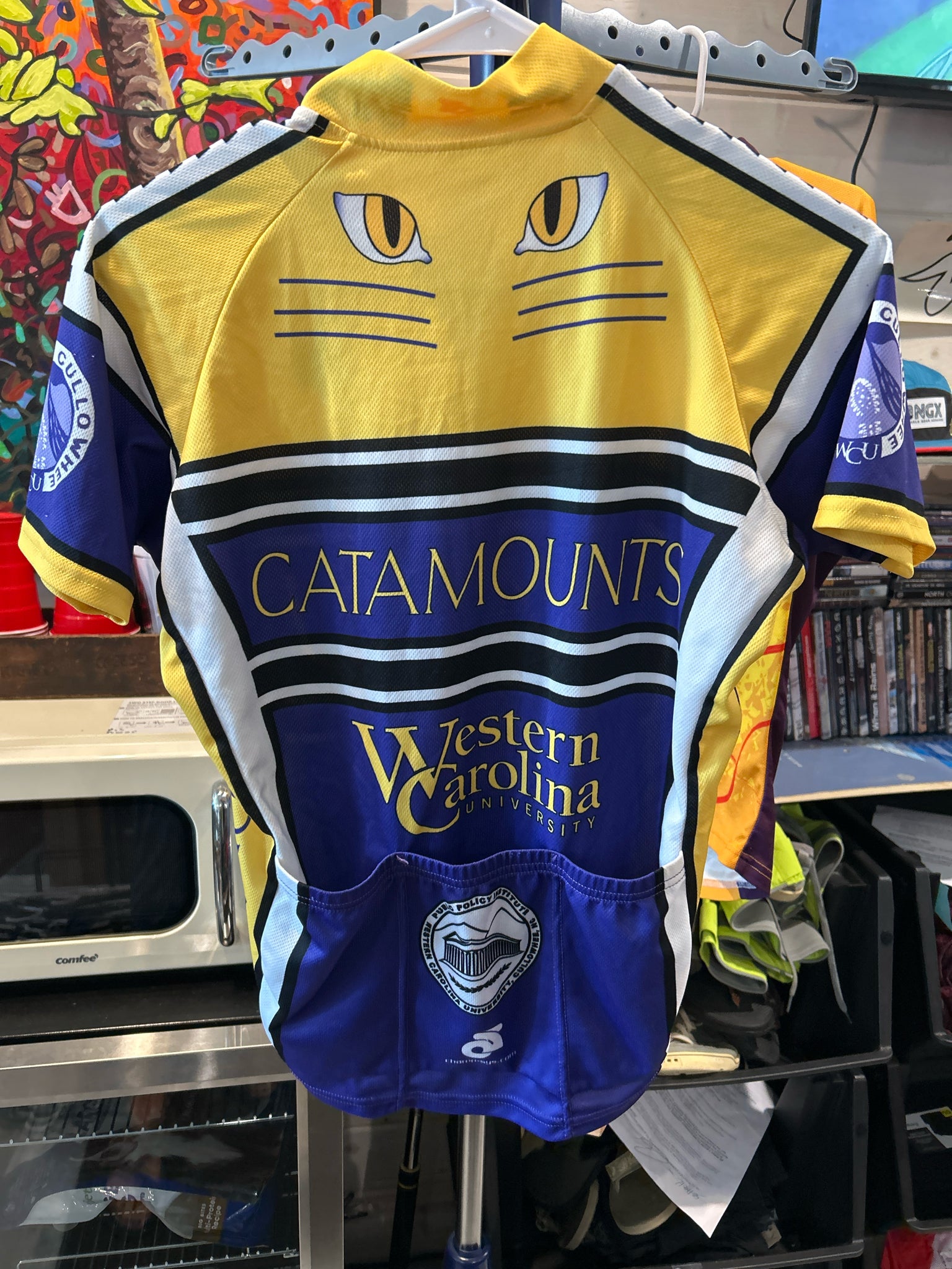 Western Carolina Bike Jersey and Padded Shorts
