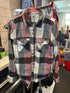 Women's Size Md. O'Neill Fleece Flannel Long Sleeve