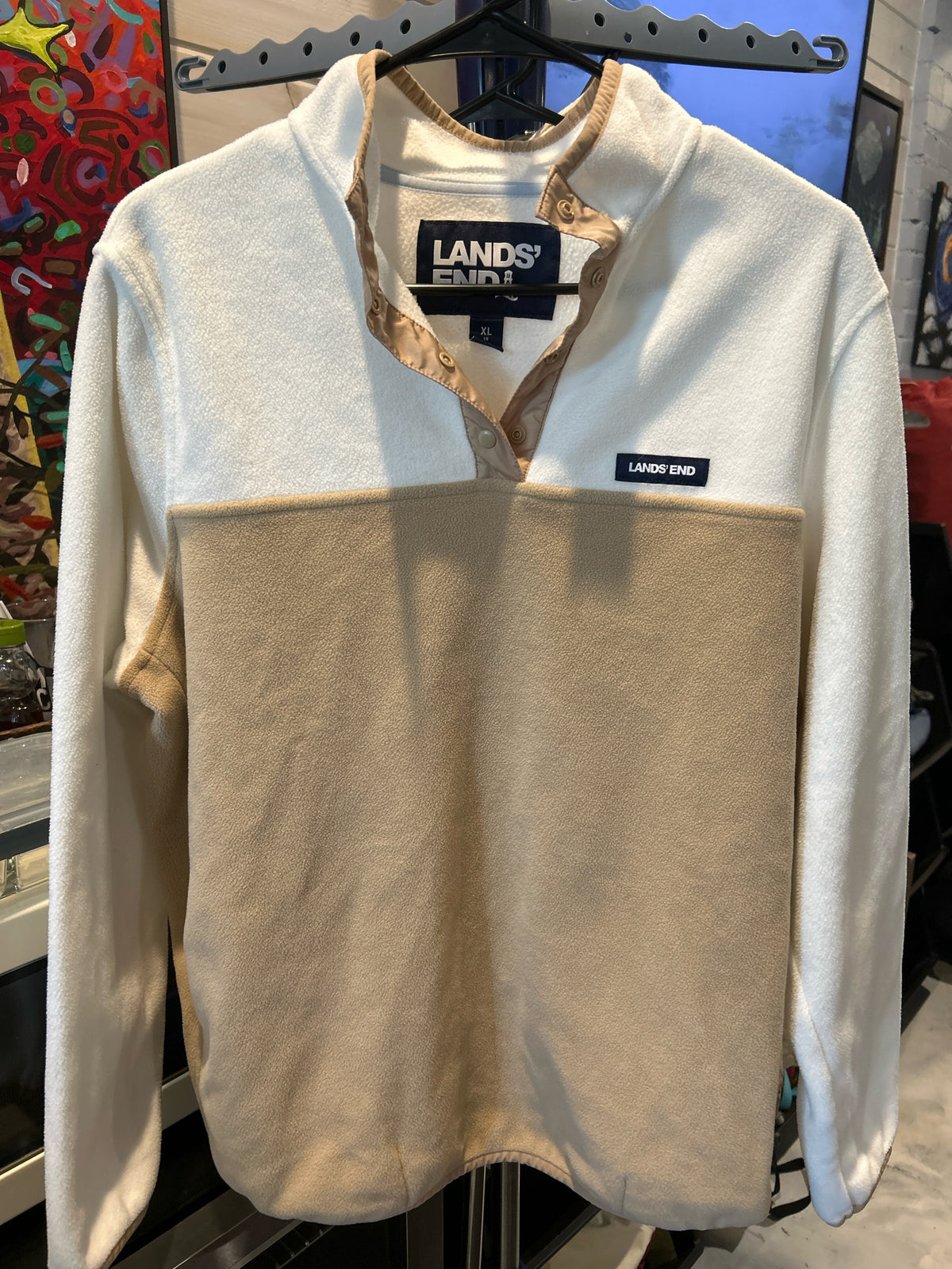 Size XL Lands End Heritage Fleece Pullover