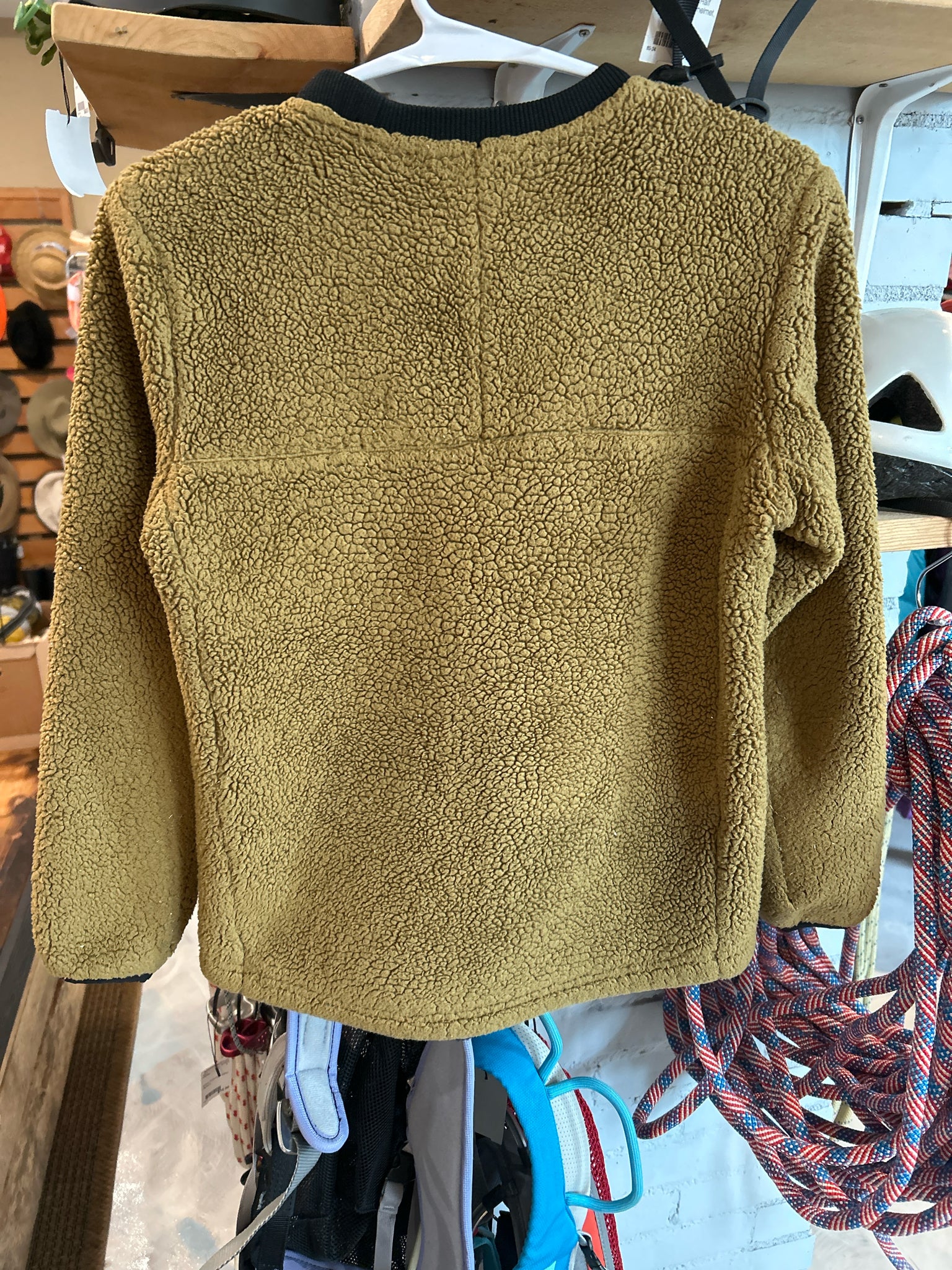 THe North Face Campshire Sherpa Crew Pullover Sweater