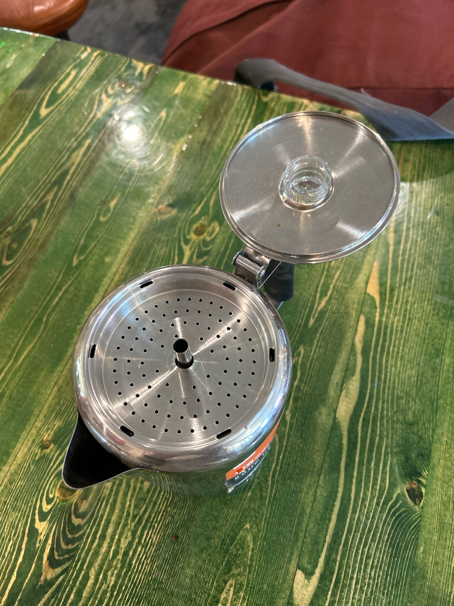 GSI Glacier Stainless Steel Percolator