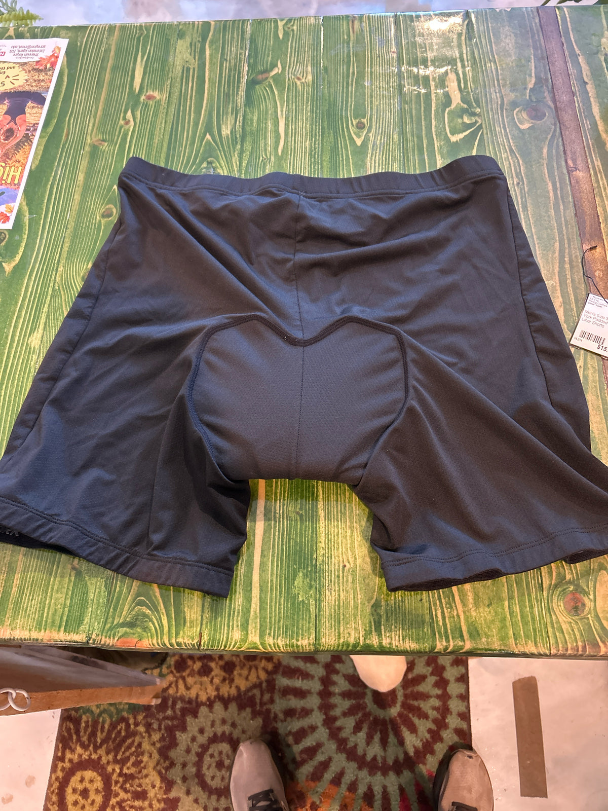 Men's Size 3XL Deal York Padded Cycling Liner Shorts