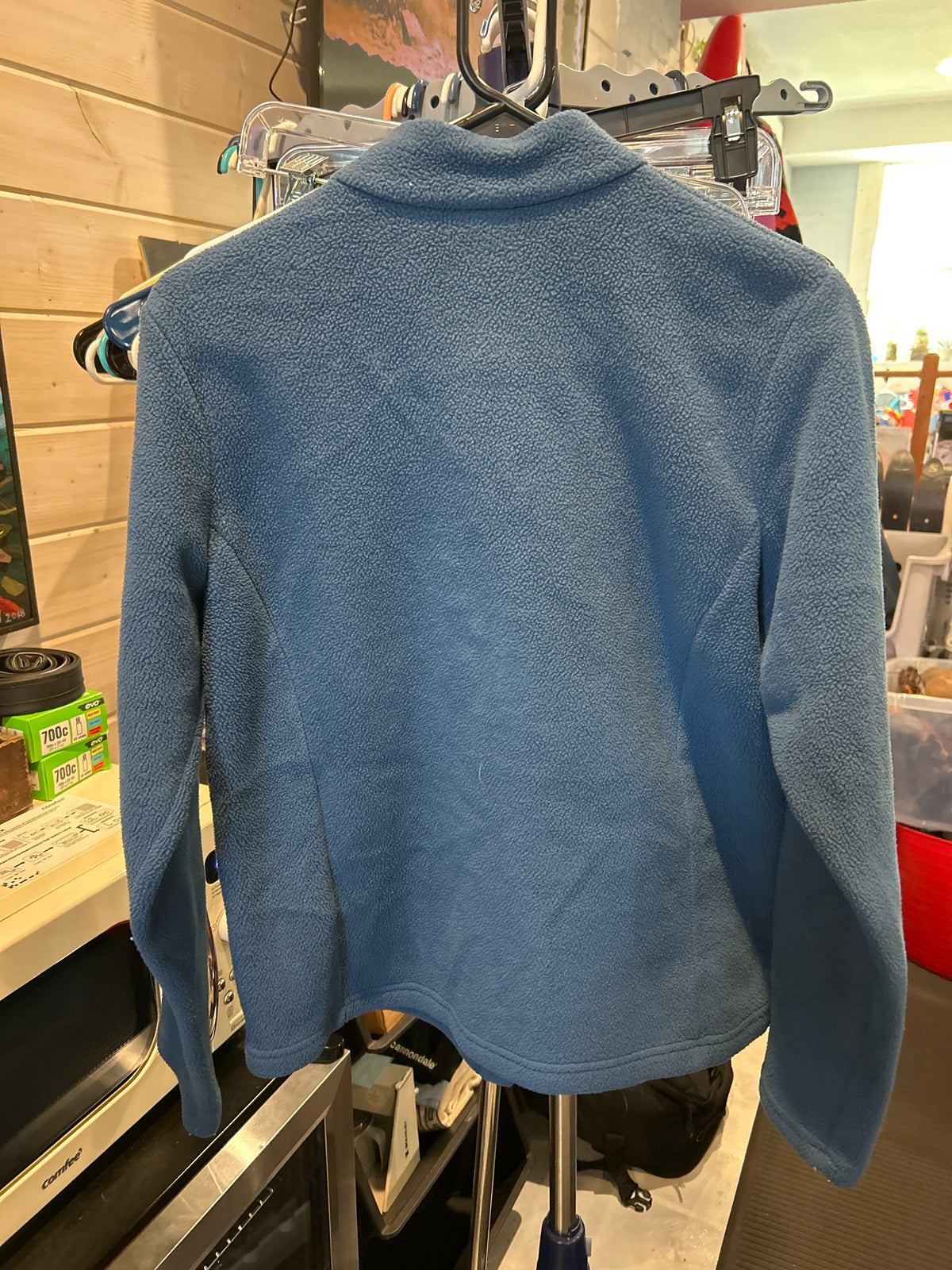 Women's Size Md. LL Bean Button Up Fleece Sweatshirt