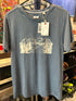 Size S Isle of Tees Short Sleeve Shirt with River Scene