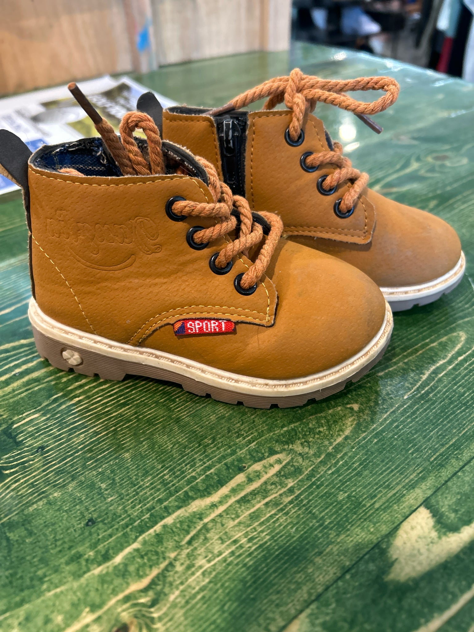 Size 23 brown Kids shoes