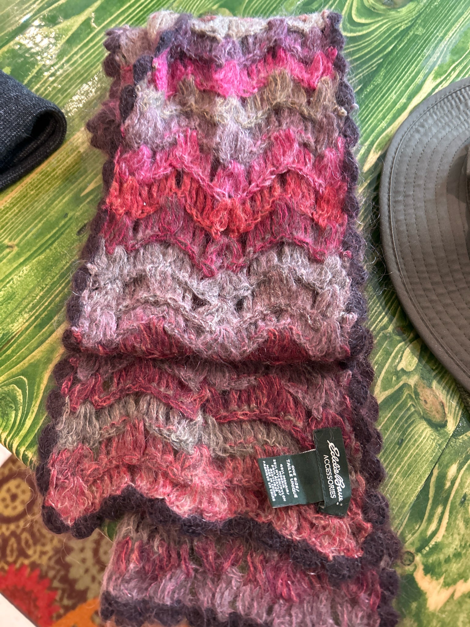 Eddie Bauer Pink Scarf