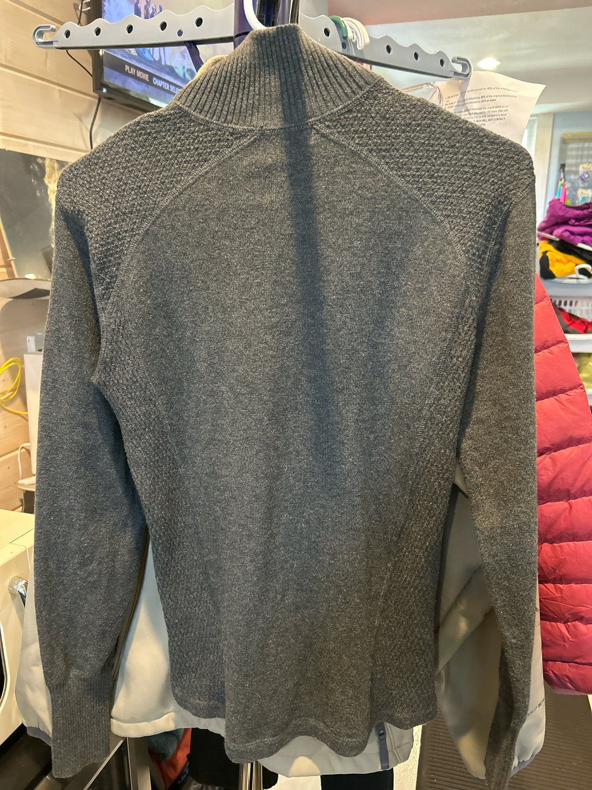 Women's Size Md. Eddie Bauer Half Zip Sweatshirt