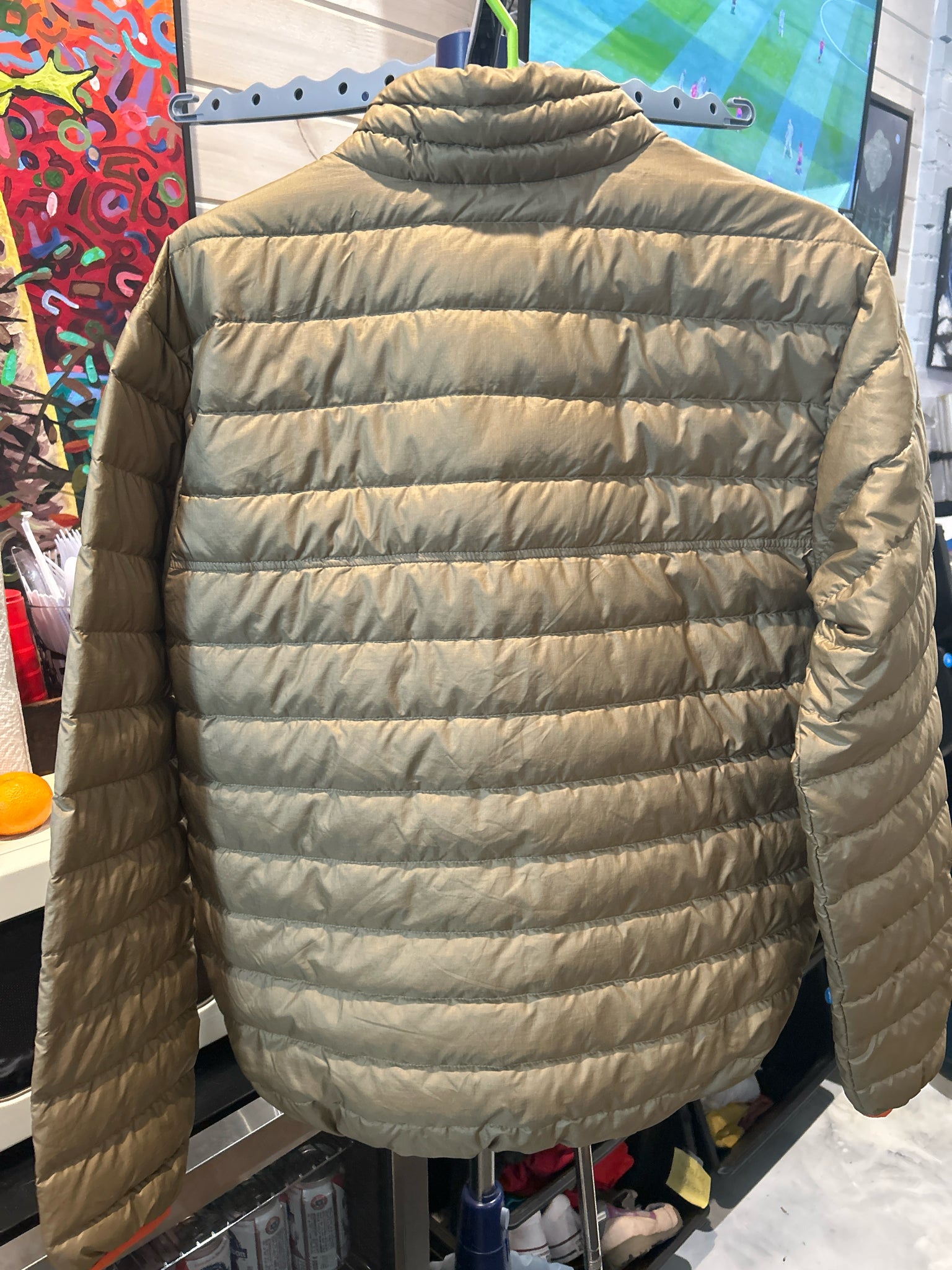 Patagonia Mens Down Snap T Size S Pullover