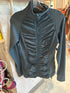 Ruched Front full zip jakcet