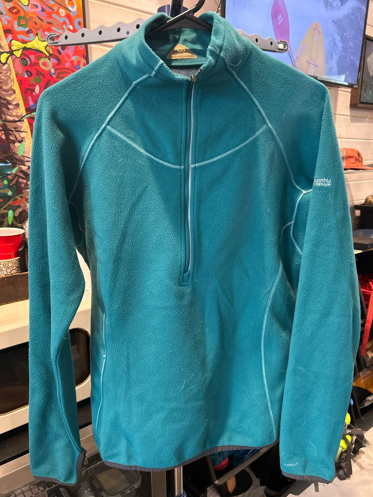 Size M Columbia Omni-Heat Fleece Long sleeve