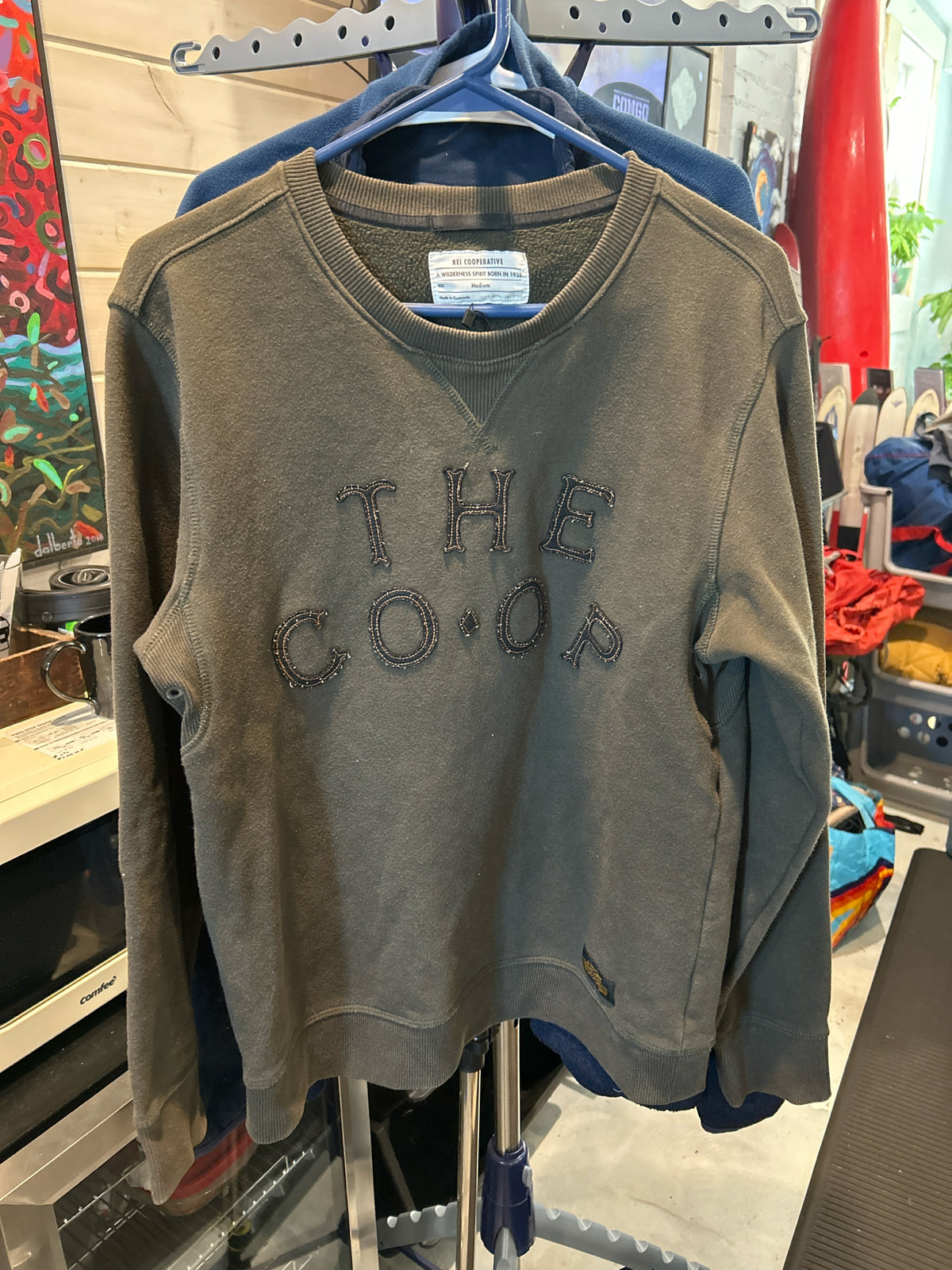 Men's Size Md. REI Co-Op Limited Edition 80th Anniversary Sweatshirt