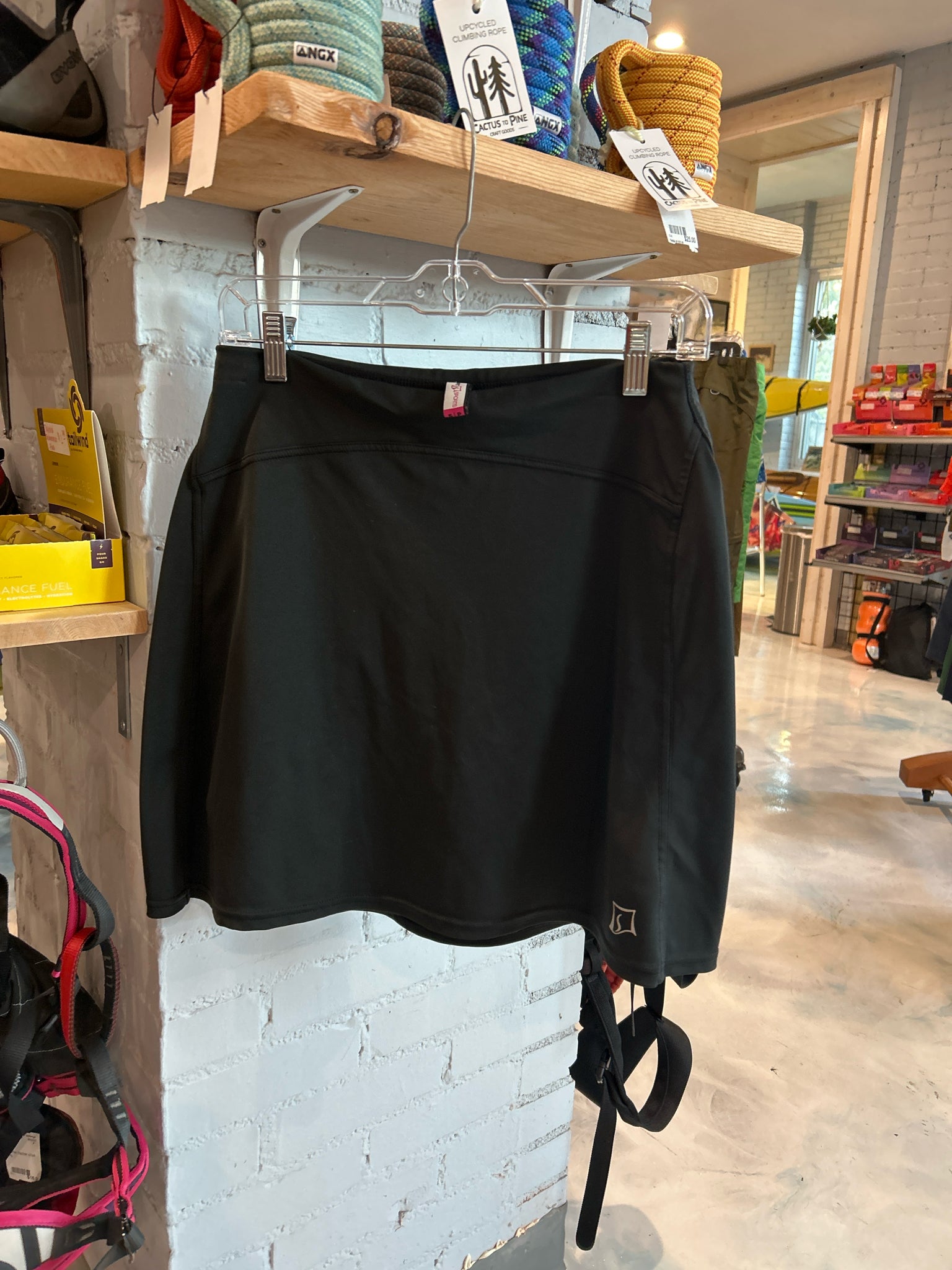 Black skort