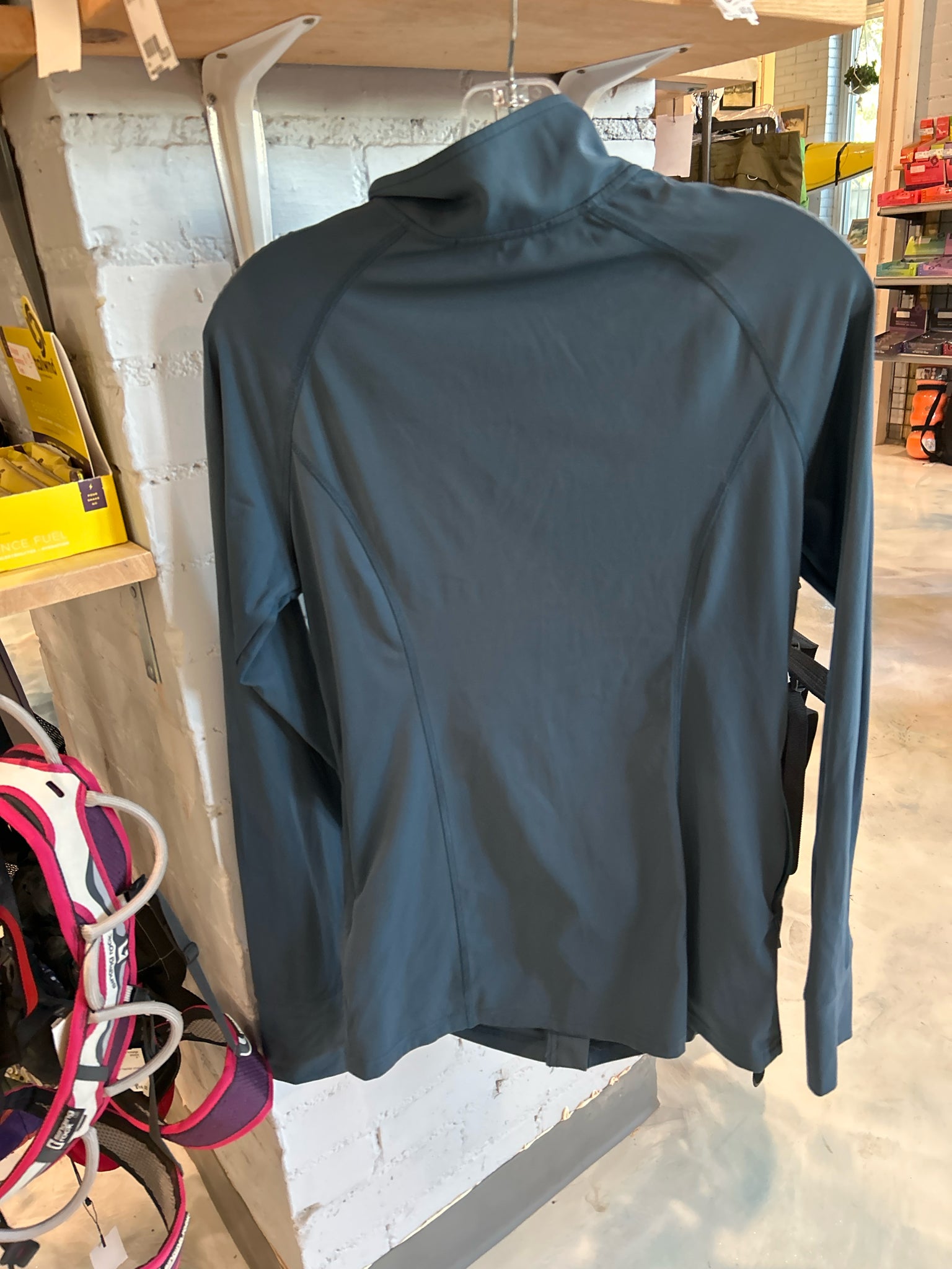 Ruched Front full zip jakcet