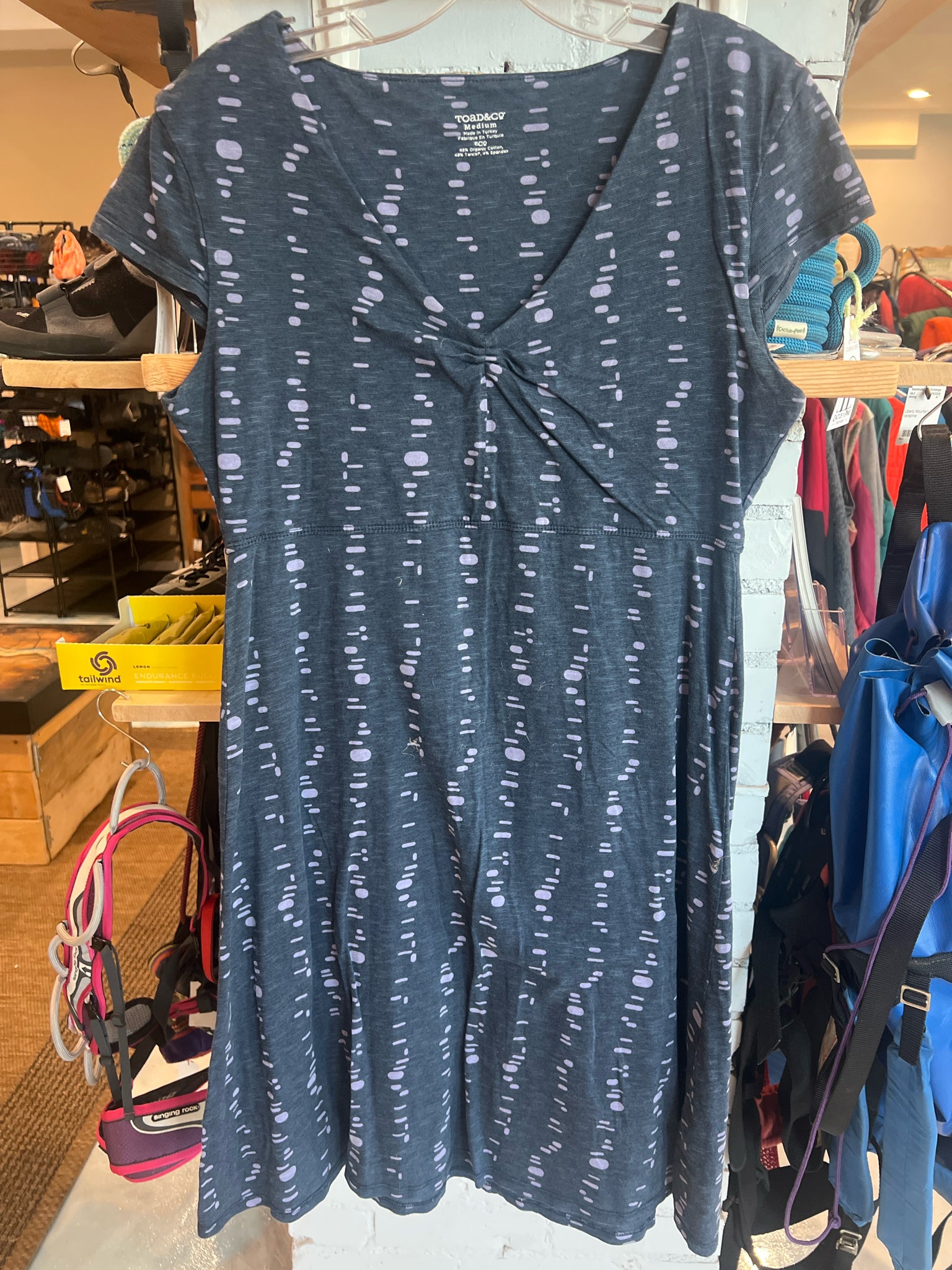 Size M Toad & Co Organic Midi Dress