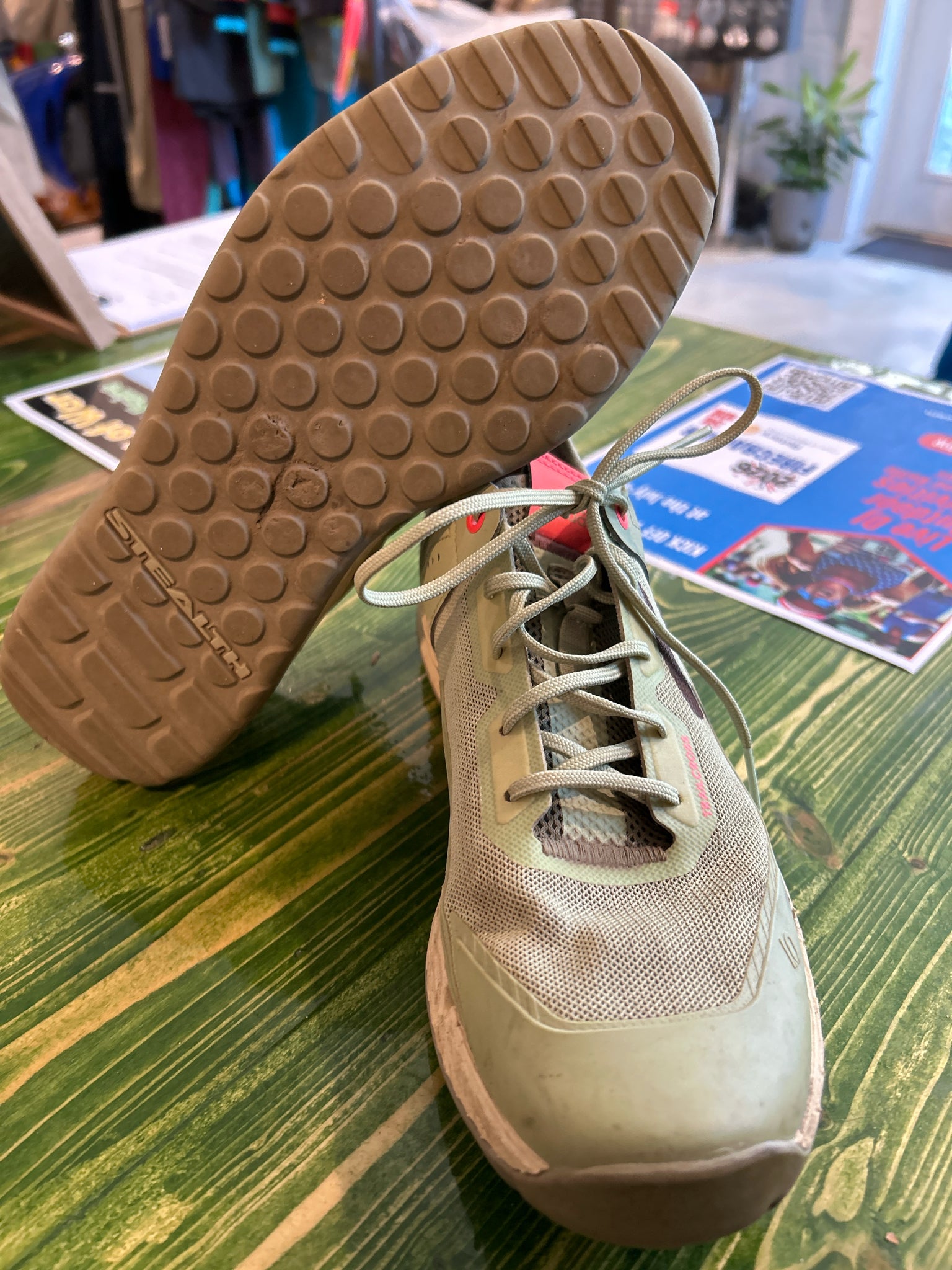 Adidas Size 8.5 Green Shoes