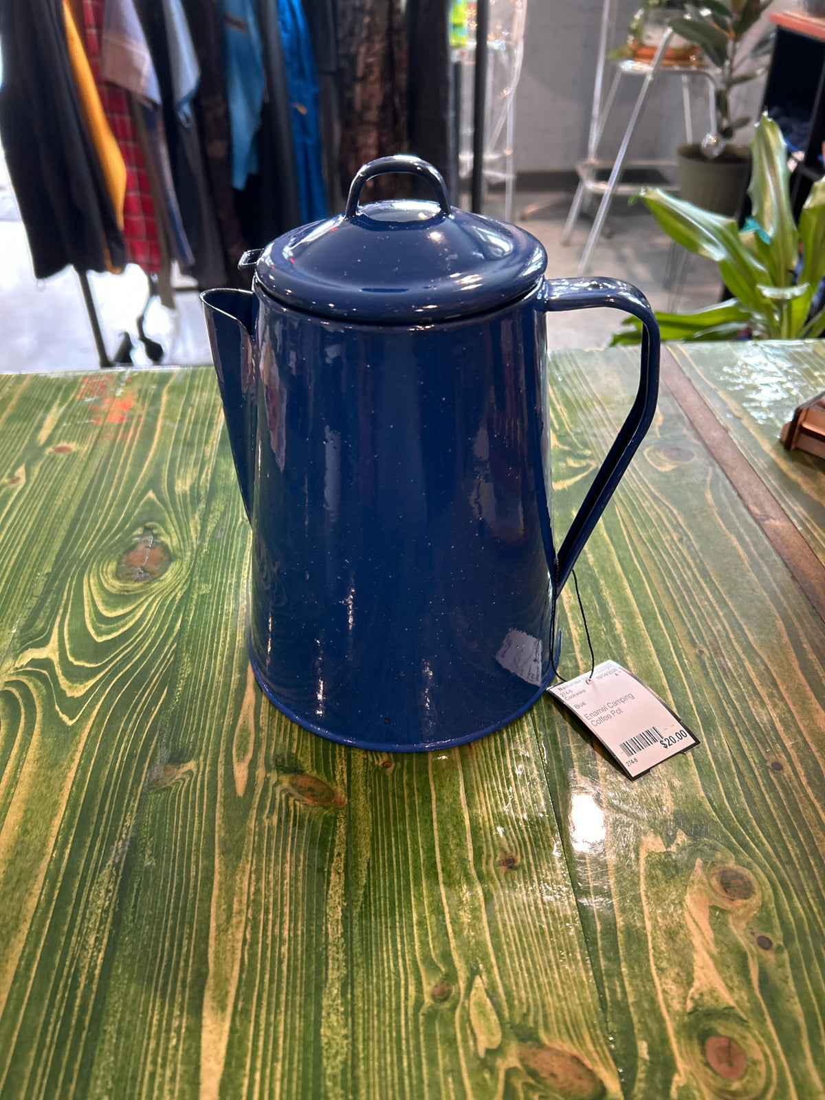Enamel Camping Coffee Pot