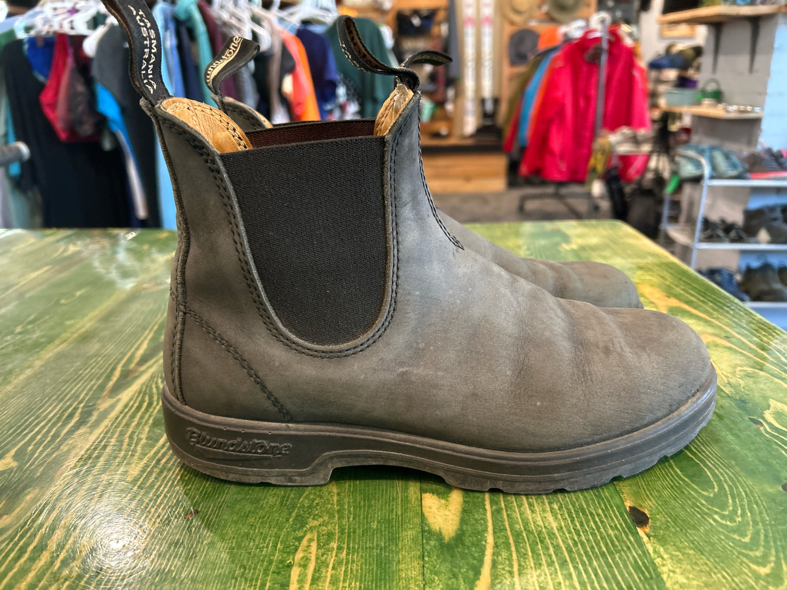 Bloodstone Classic Chelsea Size 8 Charcoal Boots