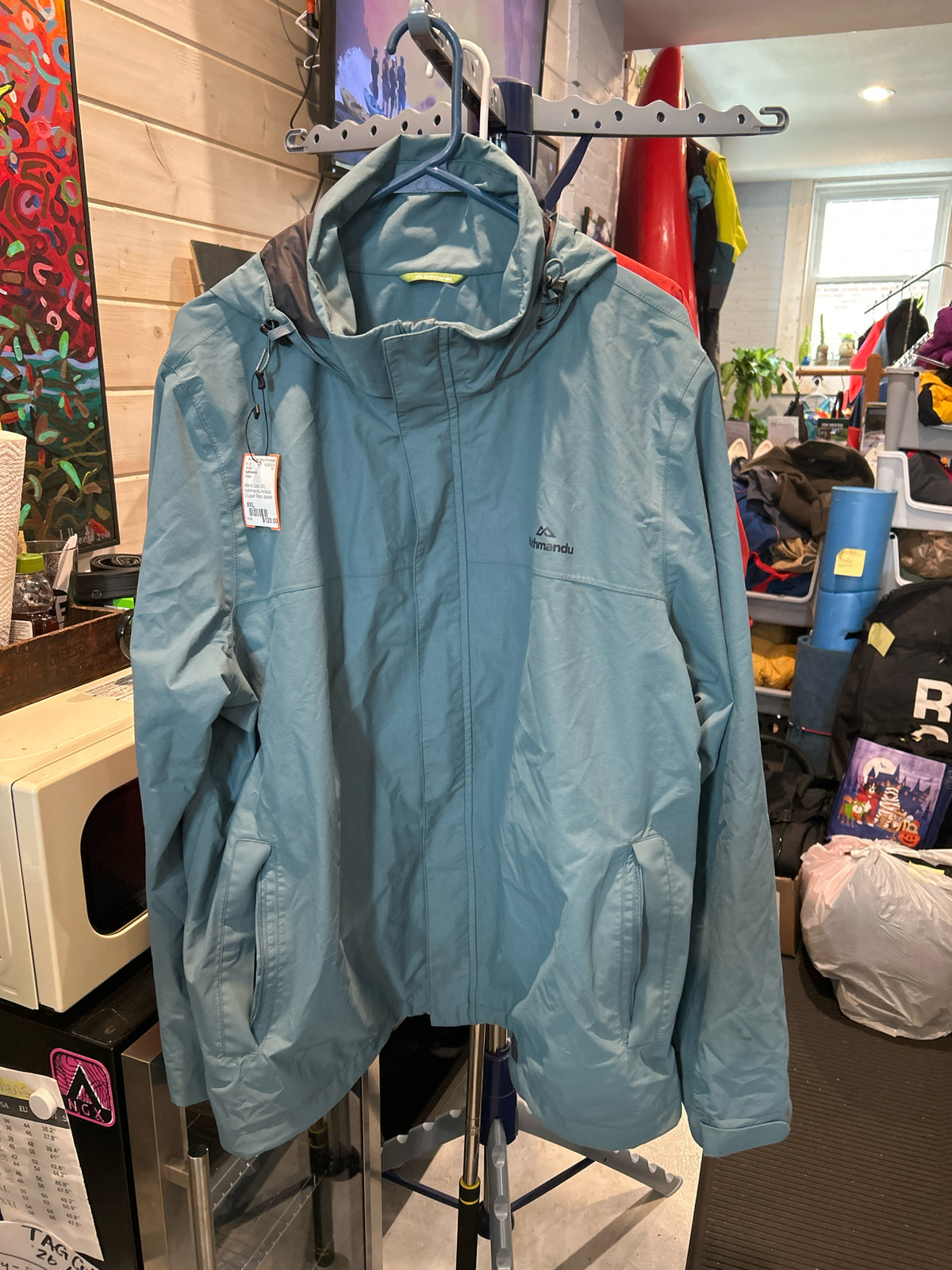 Men's Size 2XL Kathmandu Andulo 2-Layer Rain Jacket