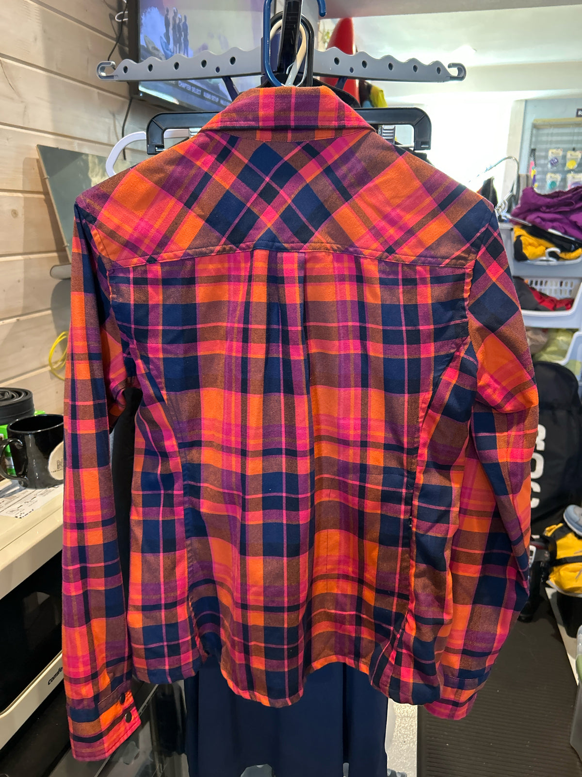 Women's Size Sm. Zoic Button Up Flannel Shirt