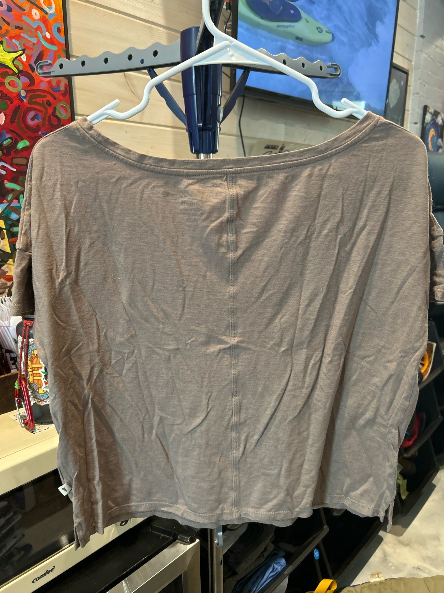 Size S Toad & Co short sleeve crop top