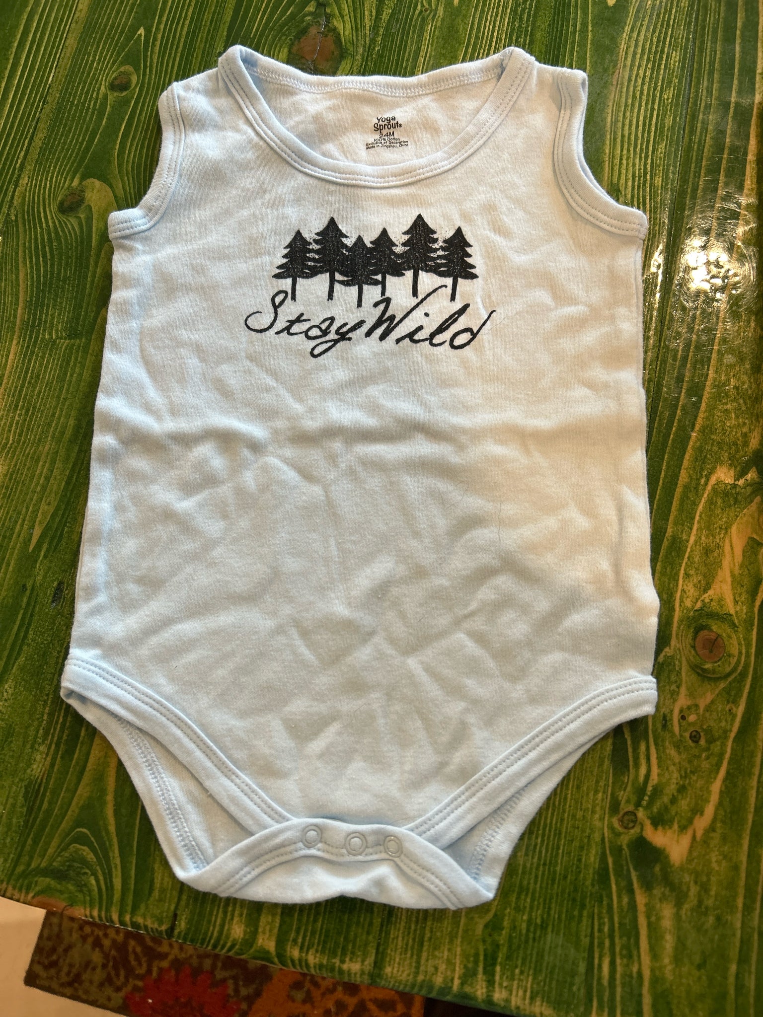 Yoga Sprout Size 24M Baby Blue Kids Clothes