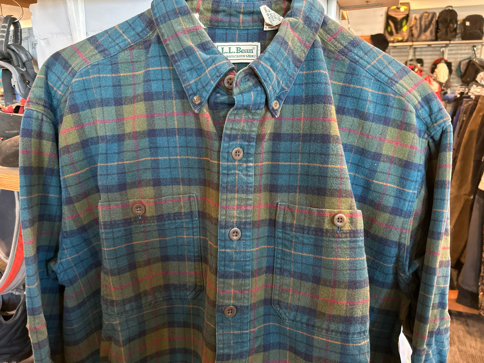 LL Bean 1912 Field Flannel Shirt