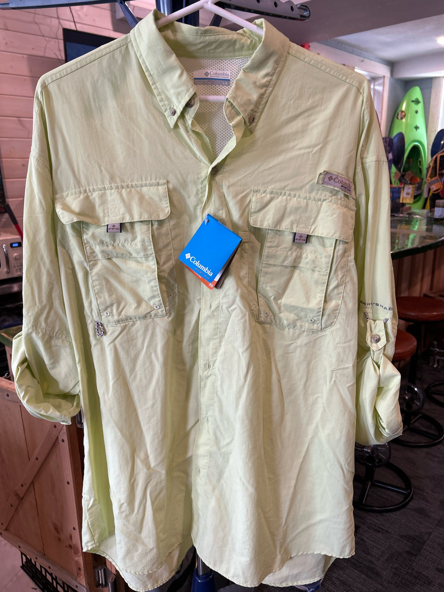 Size L Columbia PFG Long Sleeve Shirt