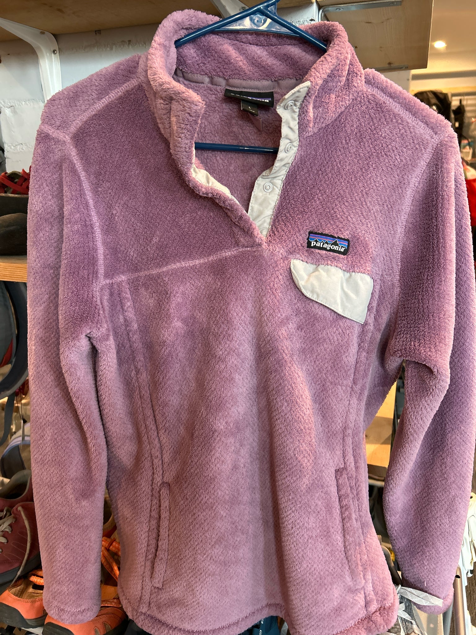 Size L Patagonia Re-Tool Snap T Pullover