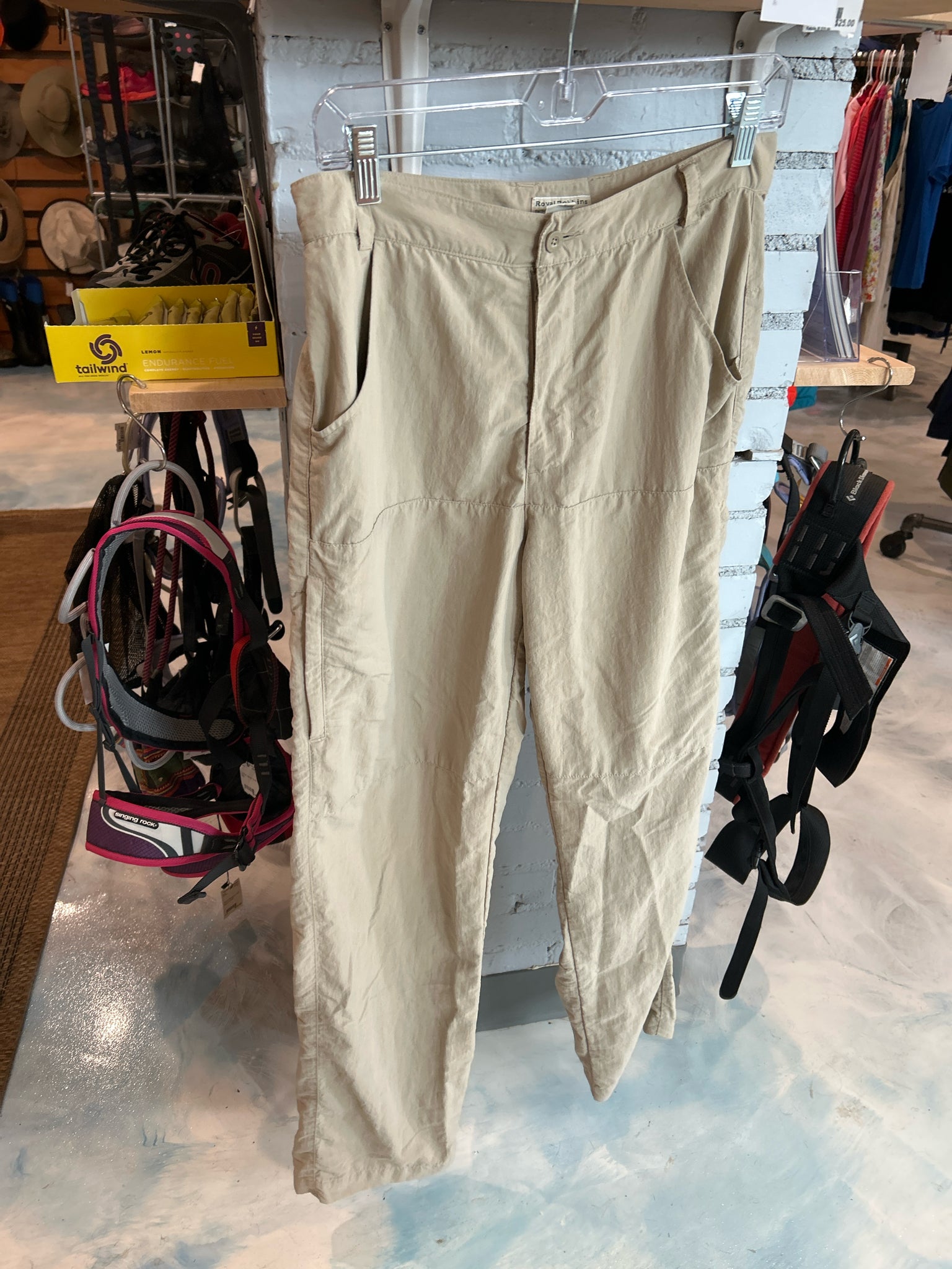 Royal Robbins khaki hiking pants