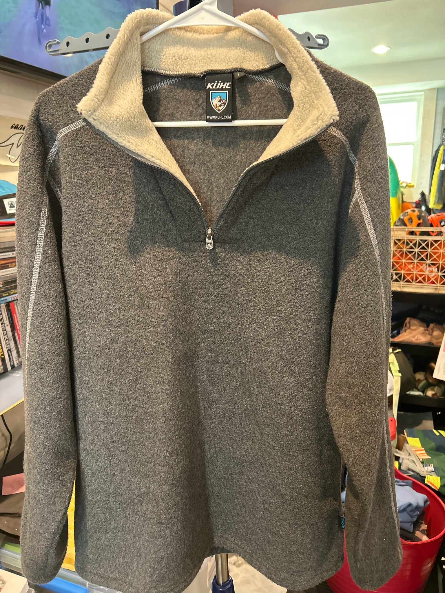 Size L Kuhl 1/4 zip Sweater
