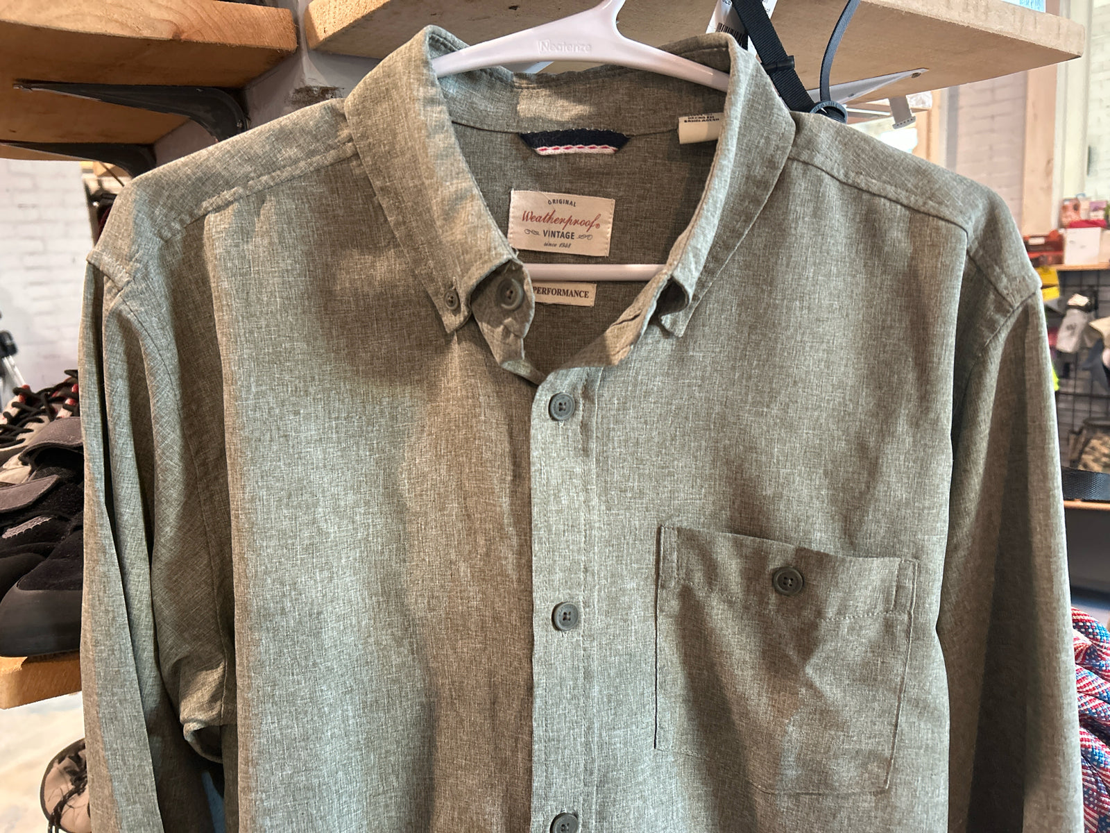 Weatherproof Vintage Cambray Button-Down