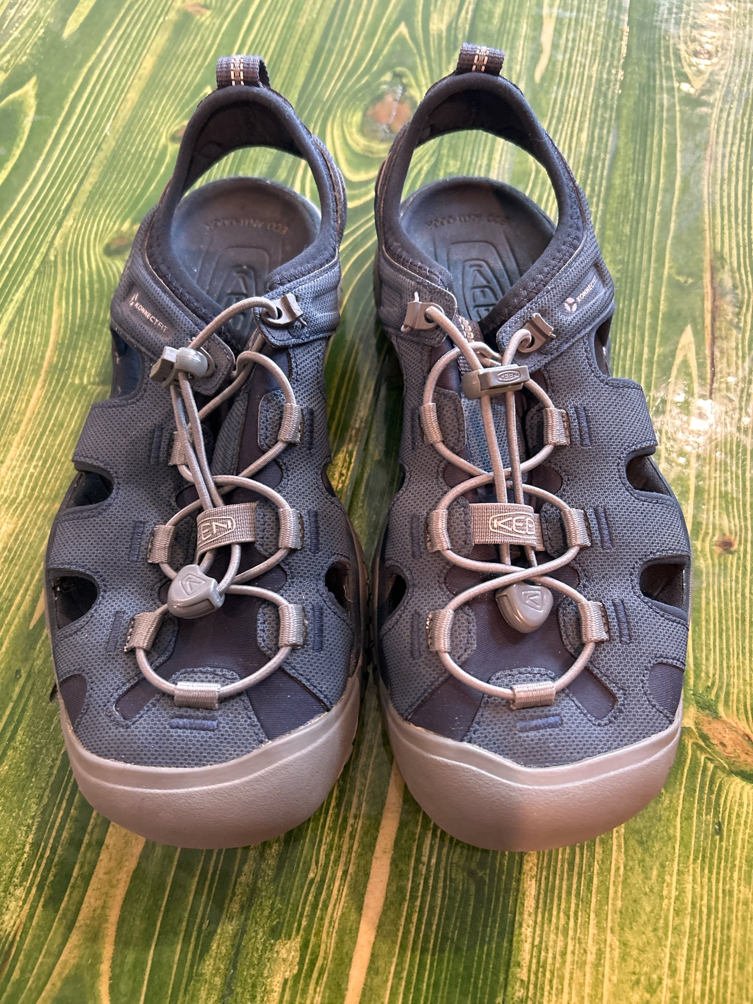 Keen SOLR Mens Size 8 Navy Water Shoes