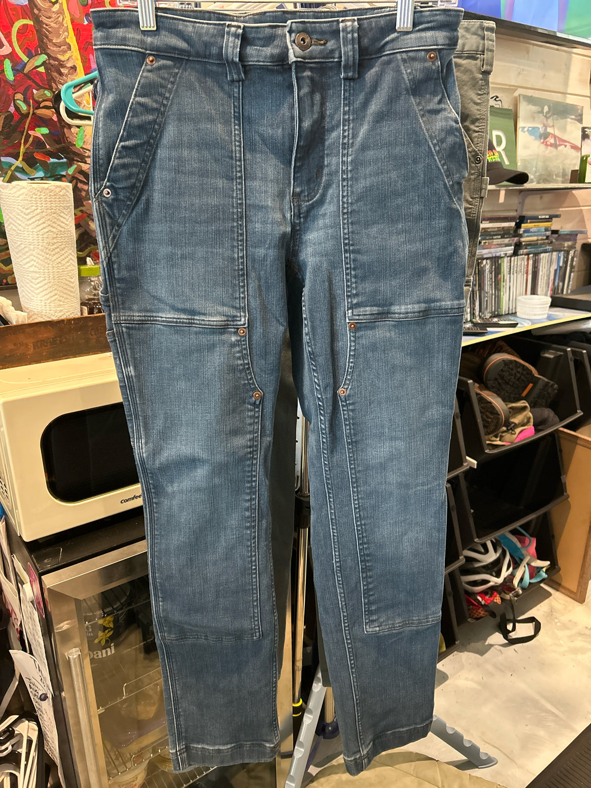 Size 8 Duluth Trading Co Double Flex Denim Jeans