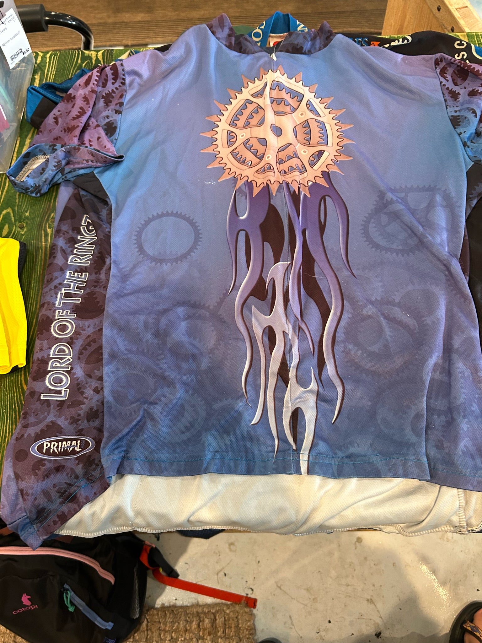 Lord of the Ringz Mens Biking Jersey Size XL