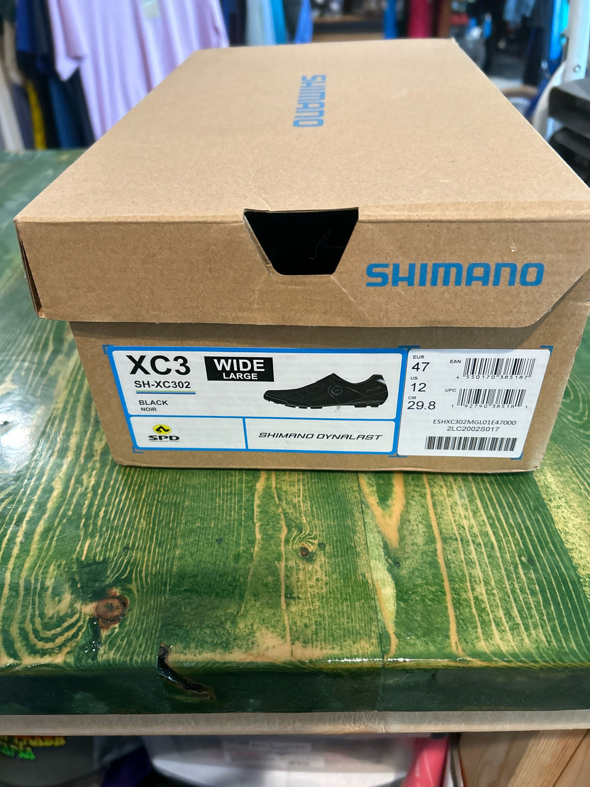 Mens Size 12 Shimano Dynalast  Bike Shoes