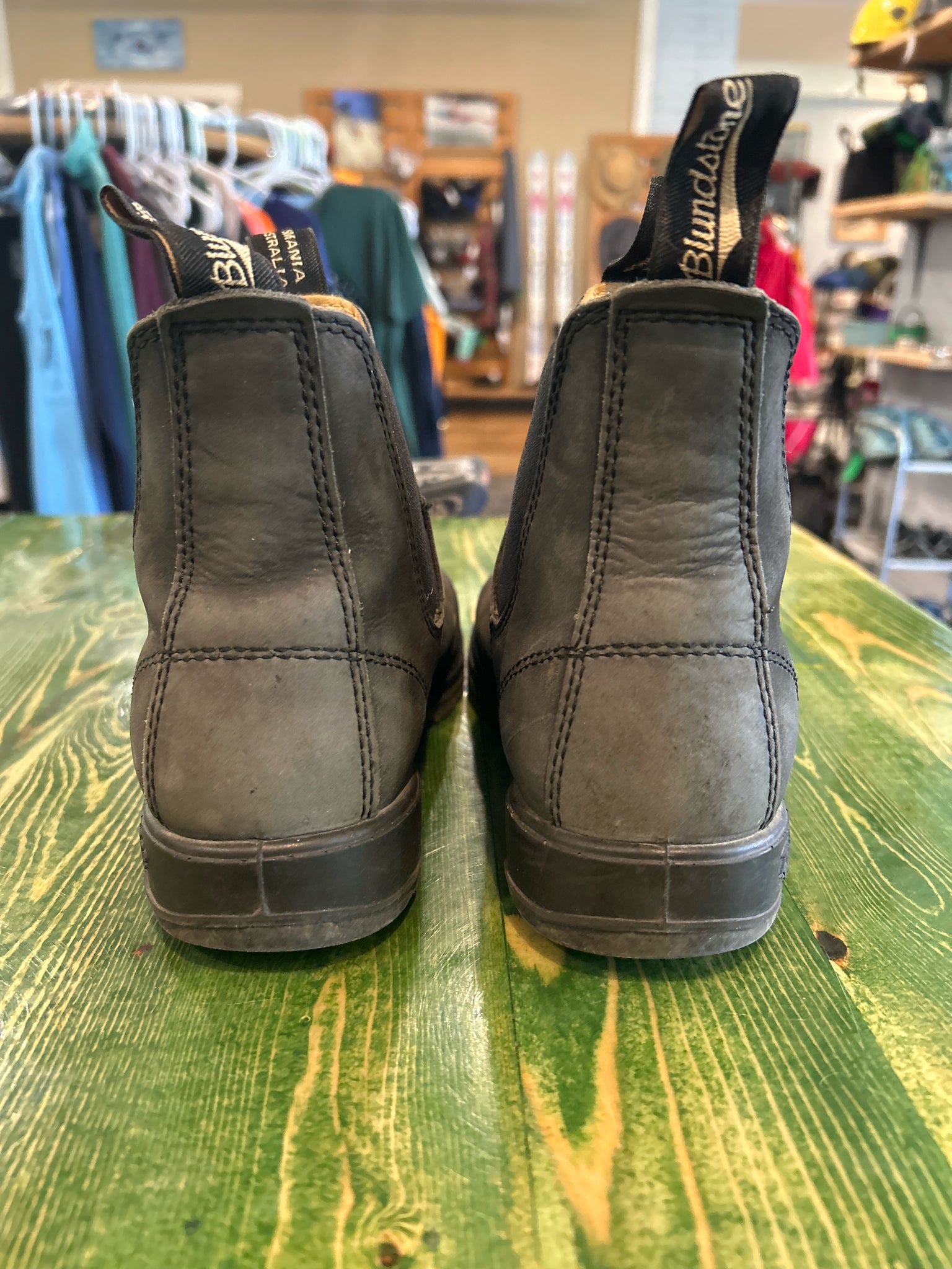 Bloodstone Classic Chelsea Size 8 Charcoal Boots
