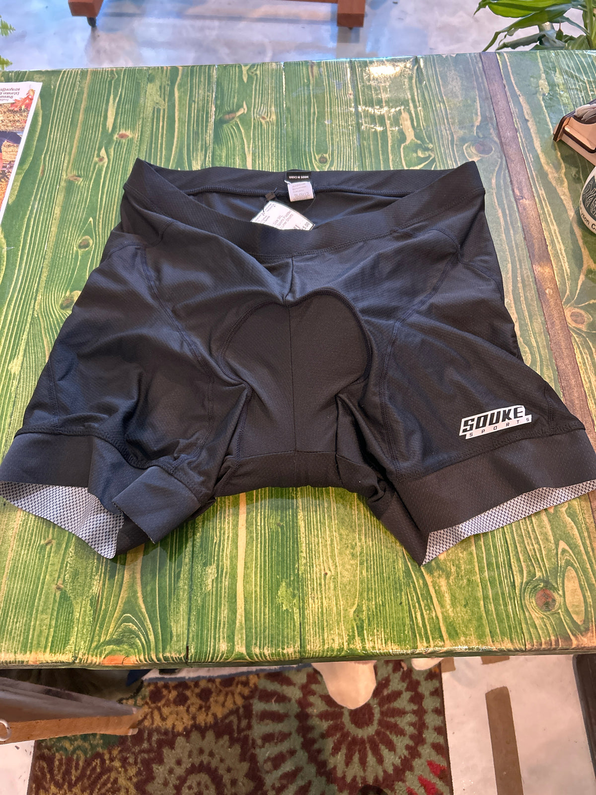 Men's Size 3XL Souke Sports Padded Cycling Liner Shorts