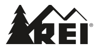 REI logo – outdoor retailer cooperative