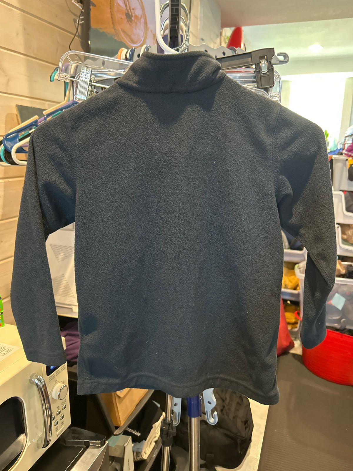 Child's Size Md. Land's End Quarter Zip Fleece Pullover
