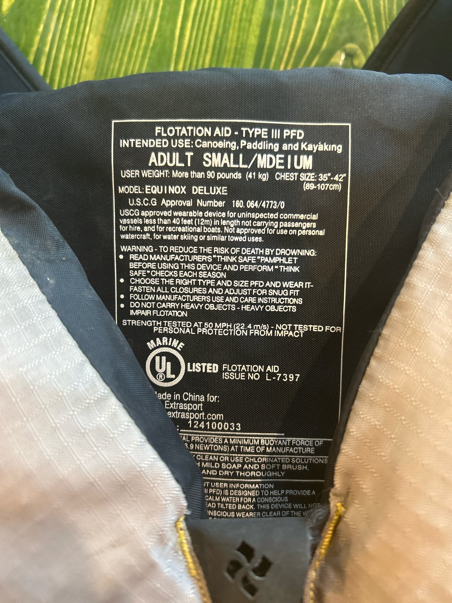 Extrasport Lifejacket