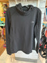 LL Bean heavy weight base layer hoodie black size L