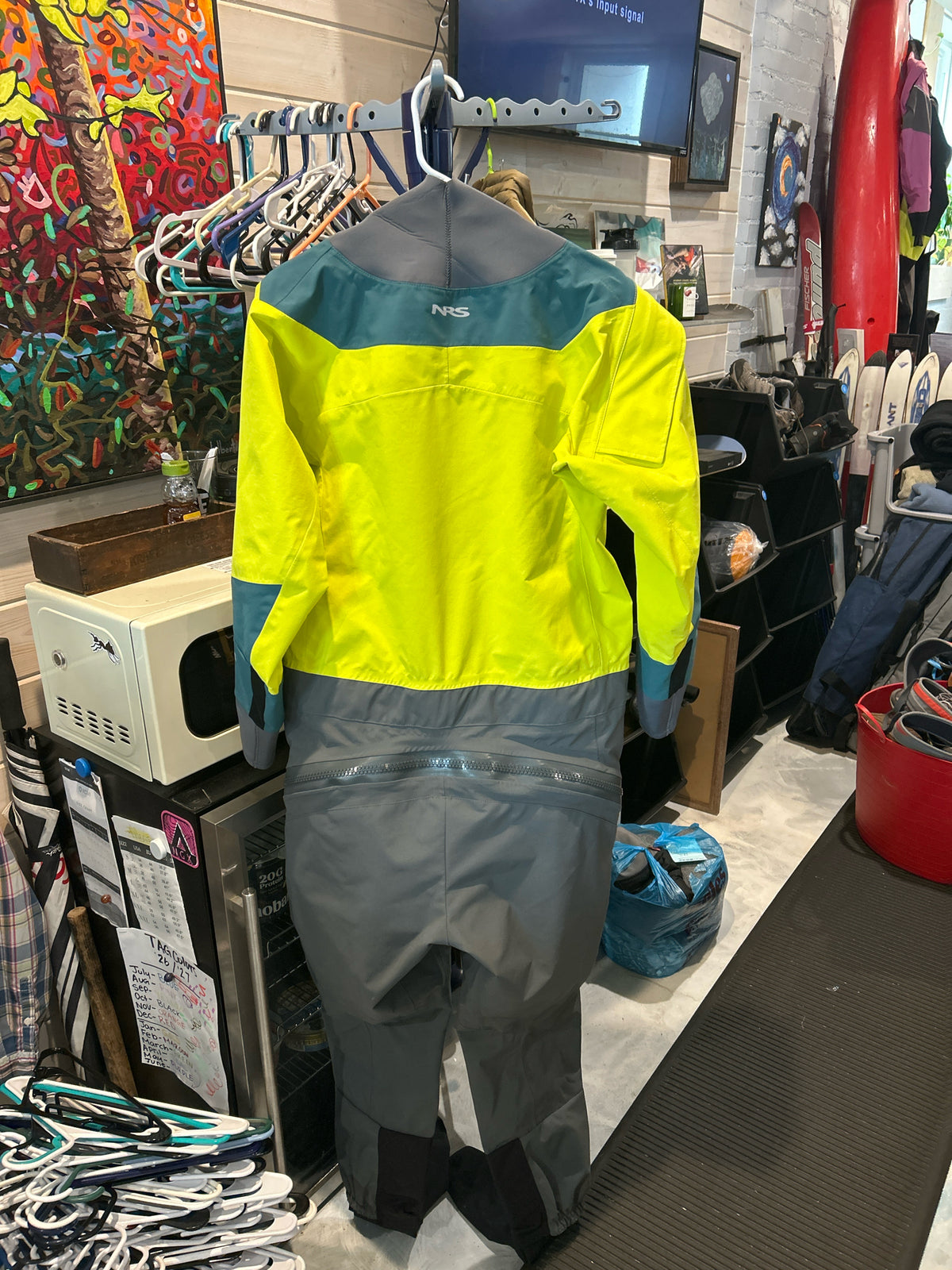 Women's Size Small NRS Nomad Gore-Tex Semi- Dry Suit