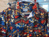 Size L Work of Harris Gauley River Party Short Sleeve Shirt
