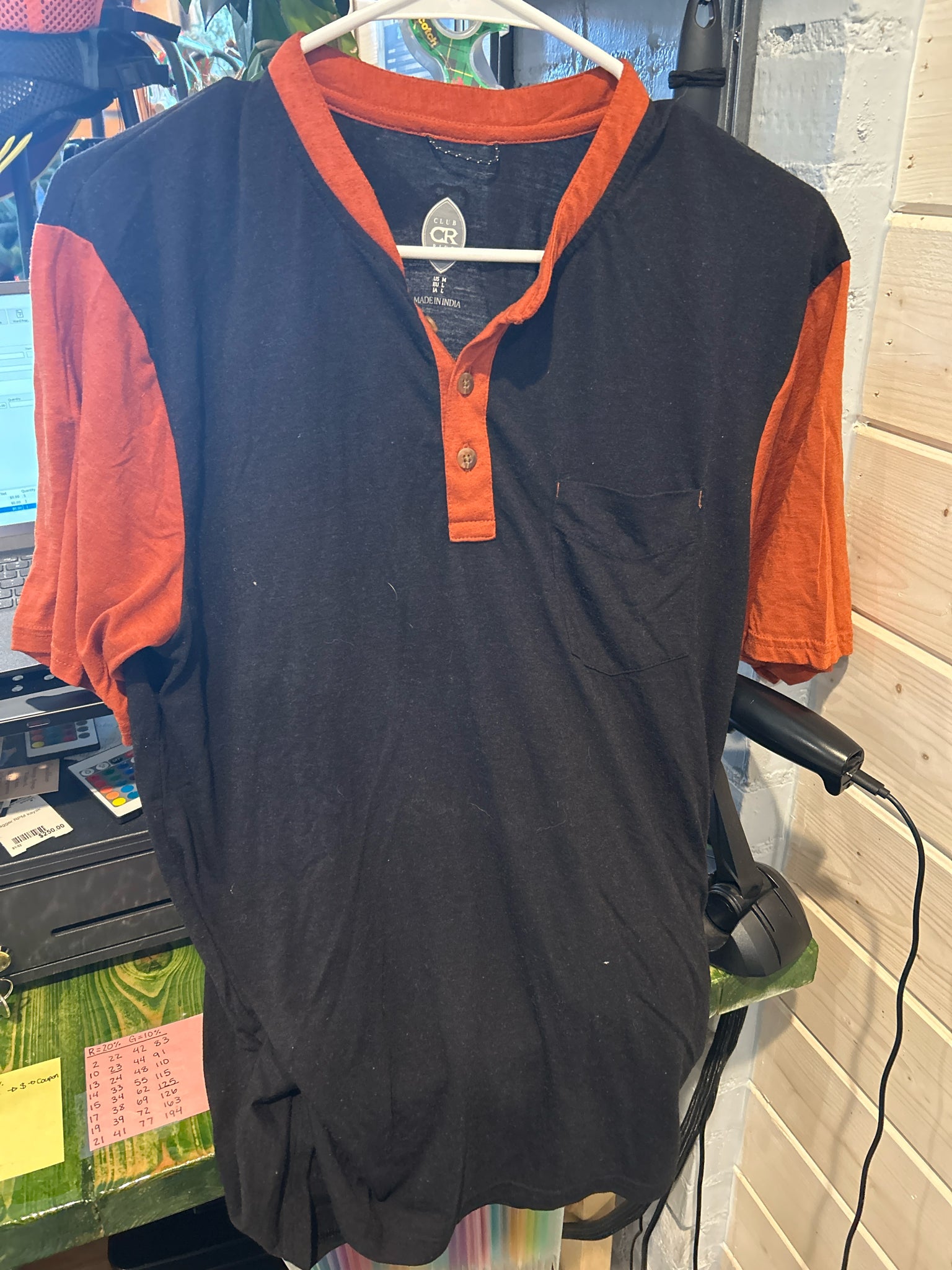 Club Ride Size M Shirt