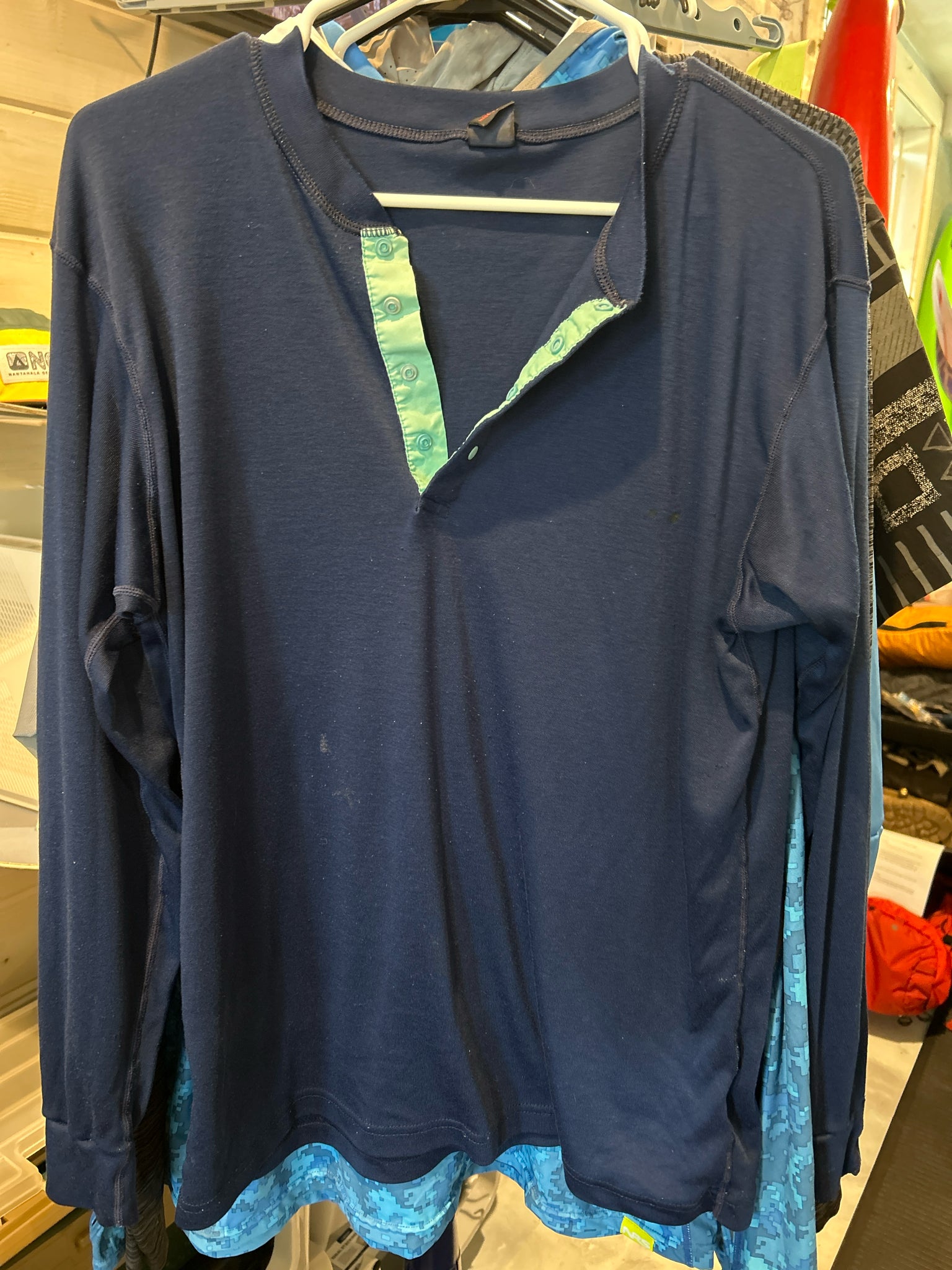 Size L Patagonia Long Sleeve Capilene Shirt